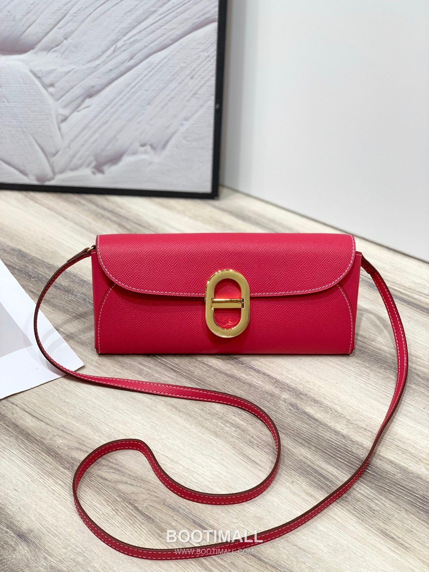 Hermès Maillon To Go Epsom Leather Wallet on Strap 961 에르메스 마이용 투 고 엡송 가죽 스트랩 장지갑 24cm 3