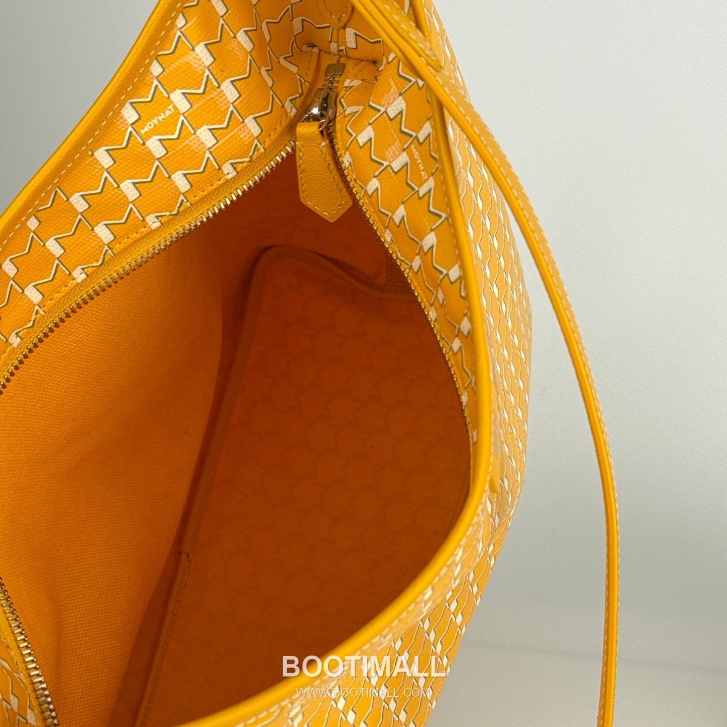 MOYNAT M Canvas Hobo Bag 모이나 M 캔버스 호보백 32cm 7