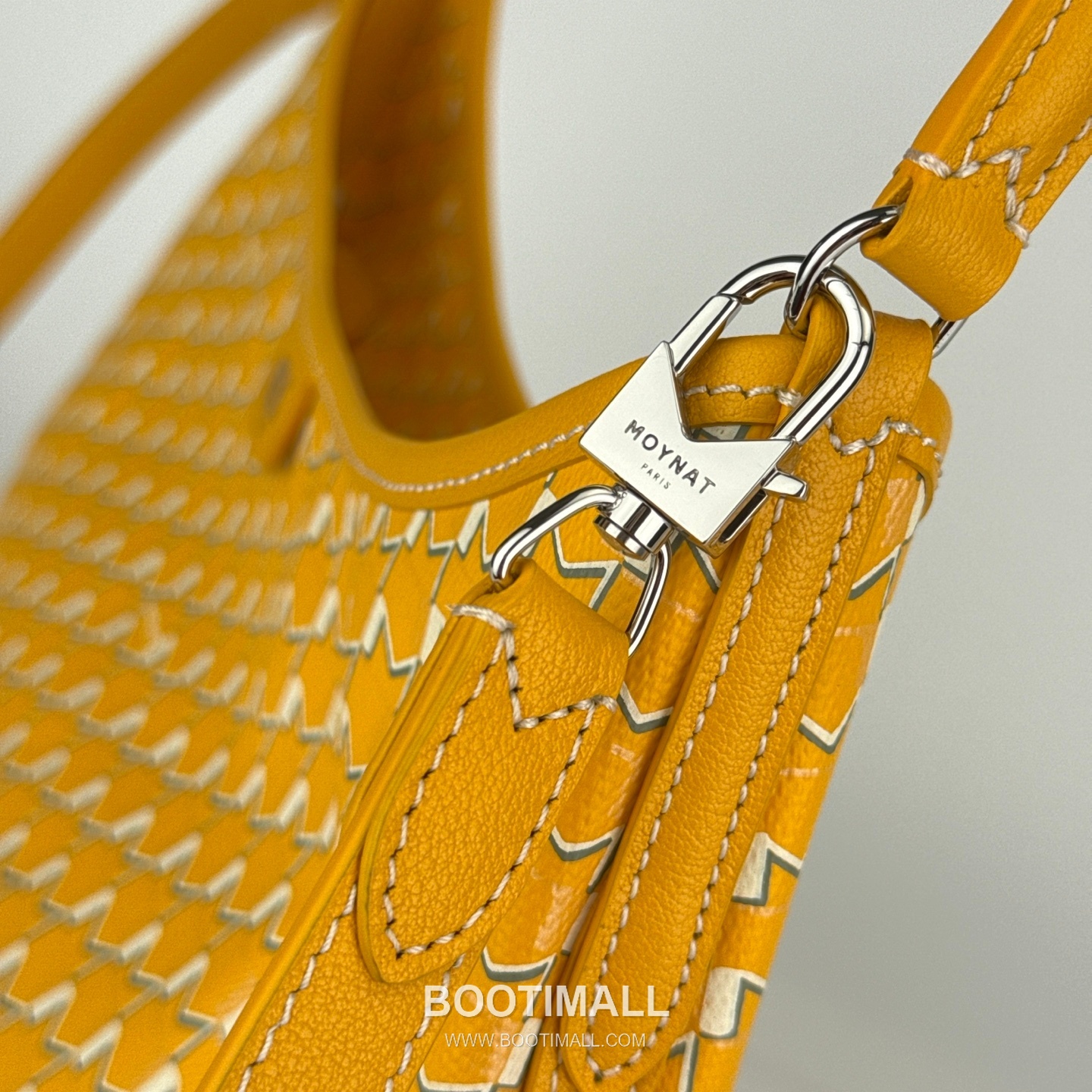 MOYNAT M Canvas Hobo Bag 모이나 M 캔버스 호보백 32cm 8