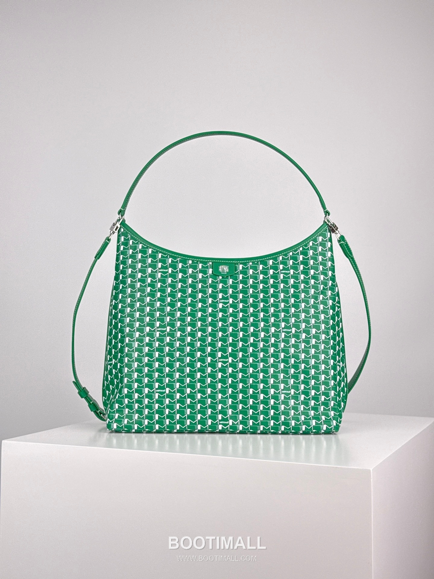 MOYNAT M Canvas Hobo Bag 모이나 M 캔버스 호보백 32cm 1