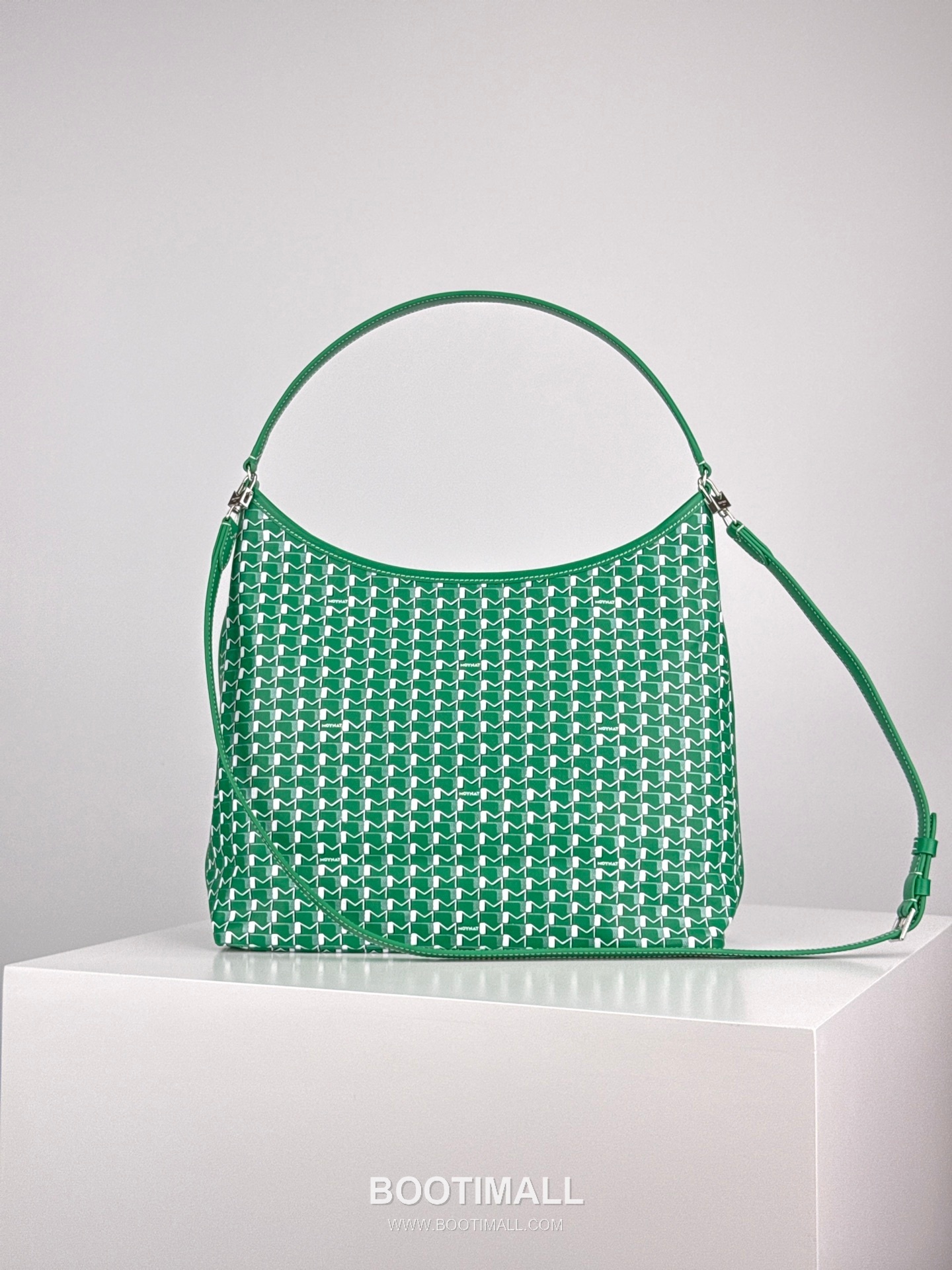 MOYNAT M Canvas Hobo Bag 모이나 M 캔버스 호보백 32cm 2