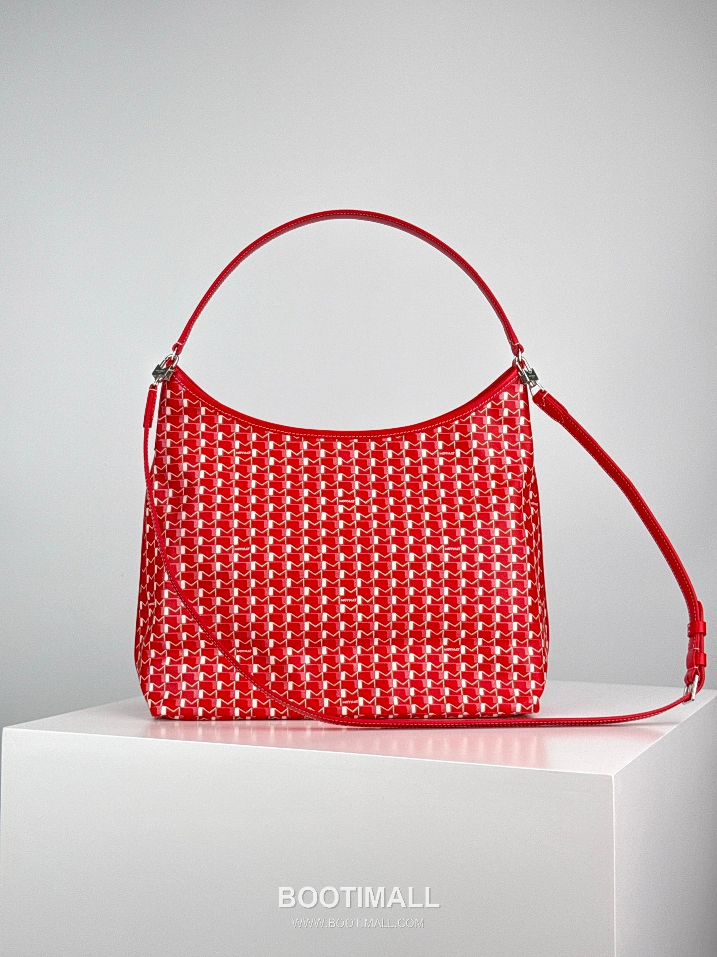 MOYNAT M Canvas Hobo Bag 모이나 M 캔버스 호보백 32cm 2