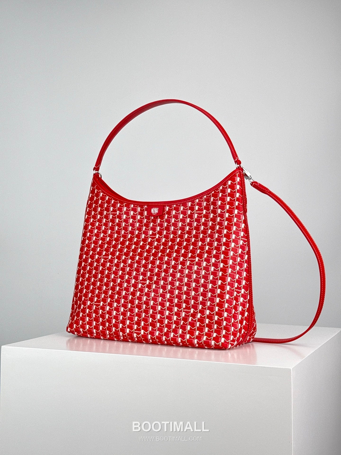 MOYNAT M Canvas Hobo Bag 모이나 M 캔버스 호보백 32cm 3