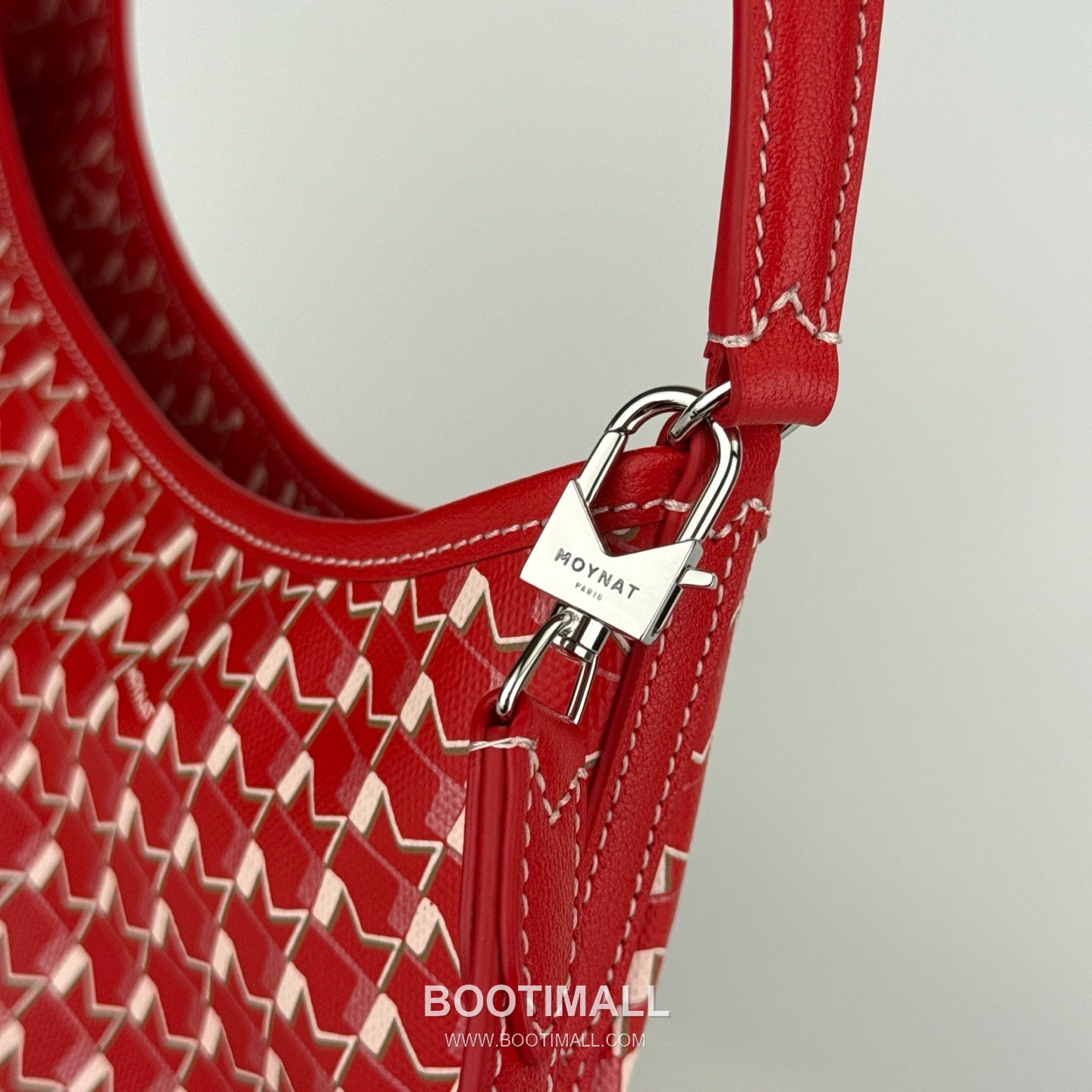 MOYNAT M Canvas Hobo Bag 모이나 M 캔버스 호보백 32cm 9