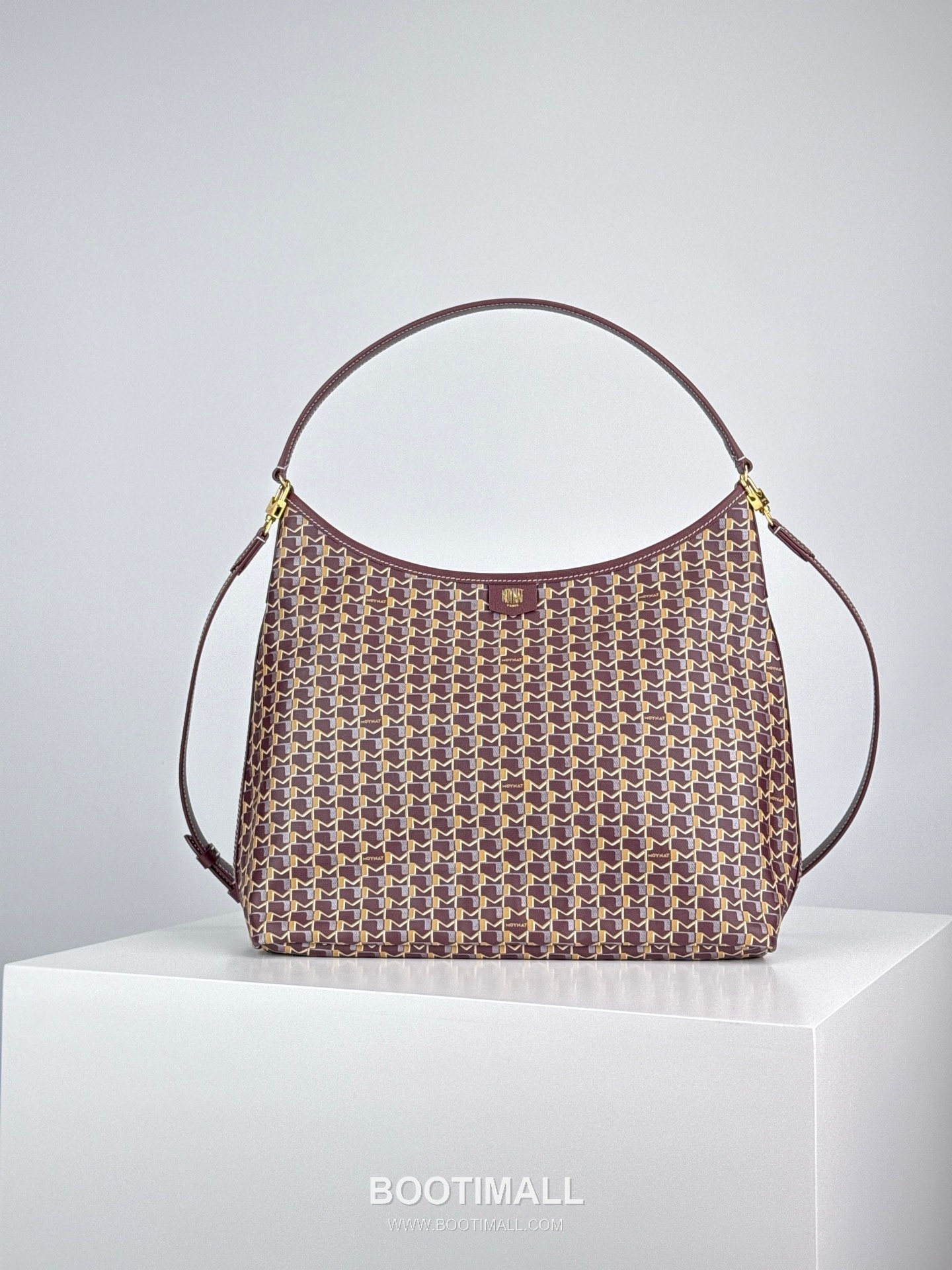 MOYNAT M Canvas Hobo Bag 모이나 M 캔버스 호보백 32cm 1