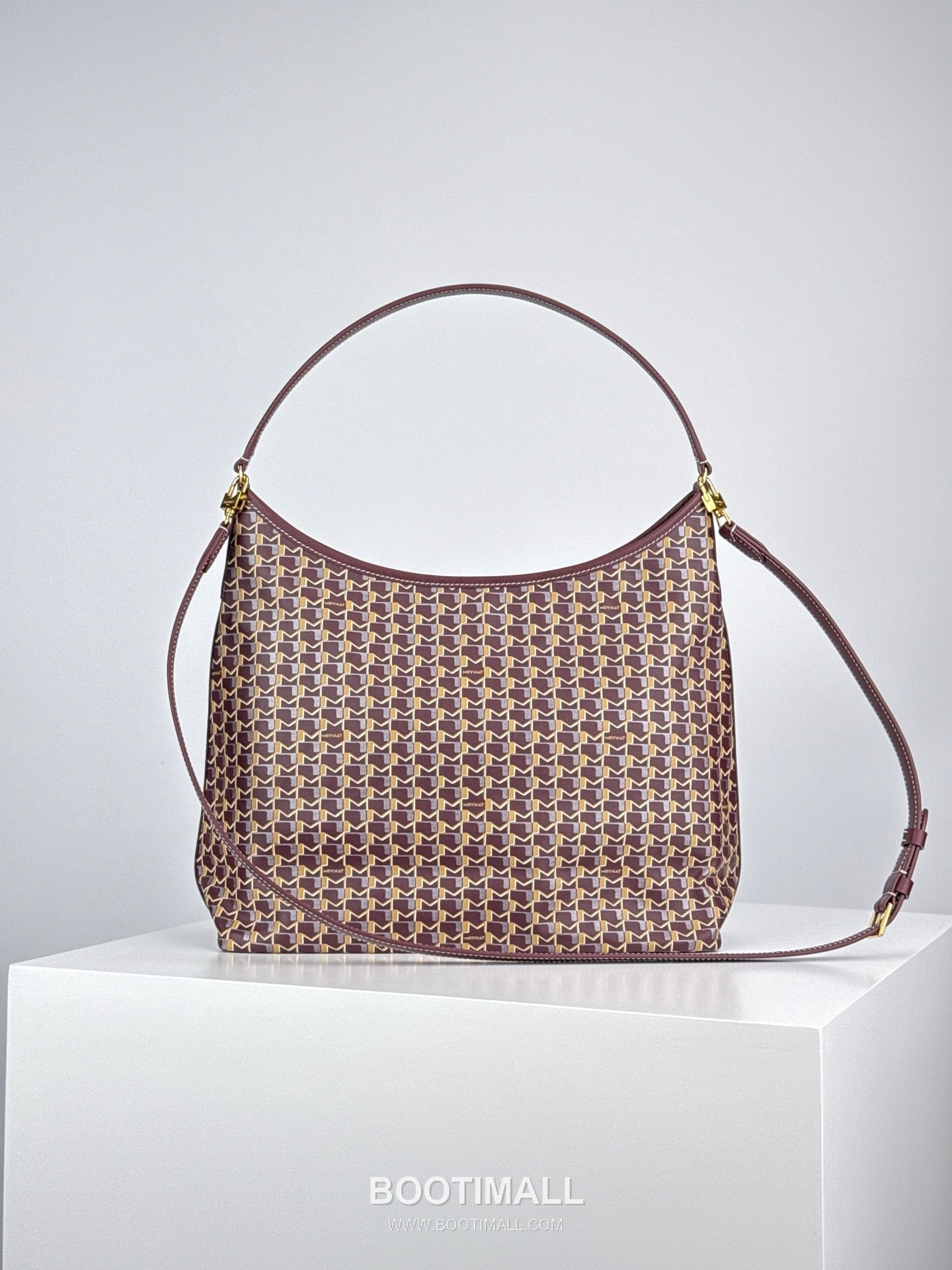 MOYNAT M Canvas Hobo Bag 모이나 M 캔버스 호보백 32cm 2