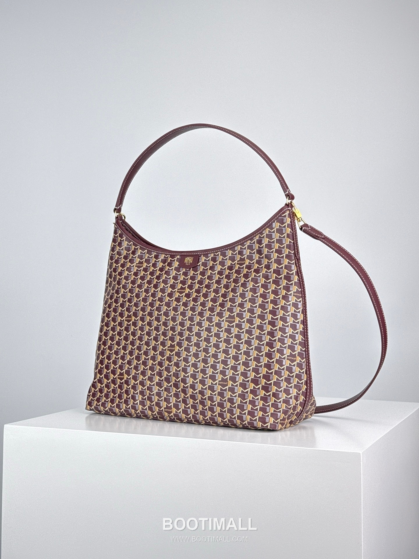 MOYNAT M Canvas Hobo Bag 모이나 M 캔버스 호보백 32cm 3