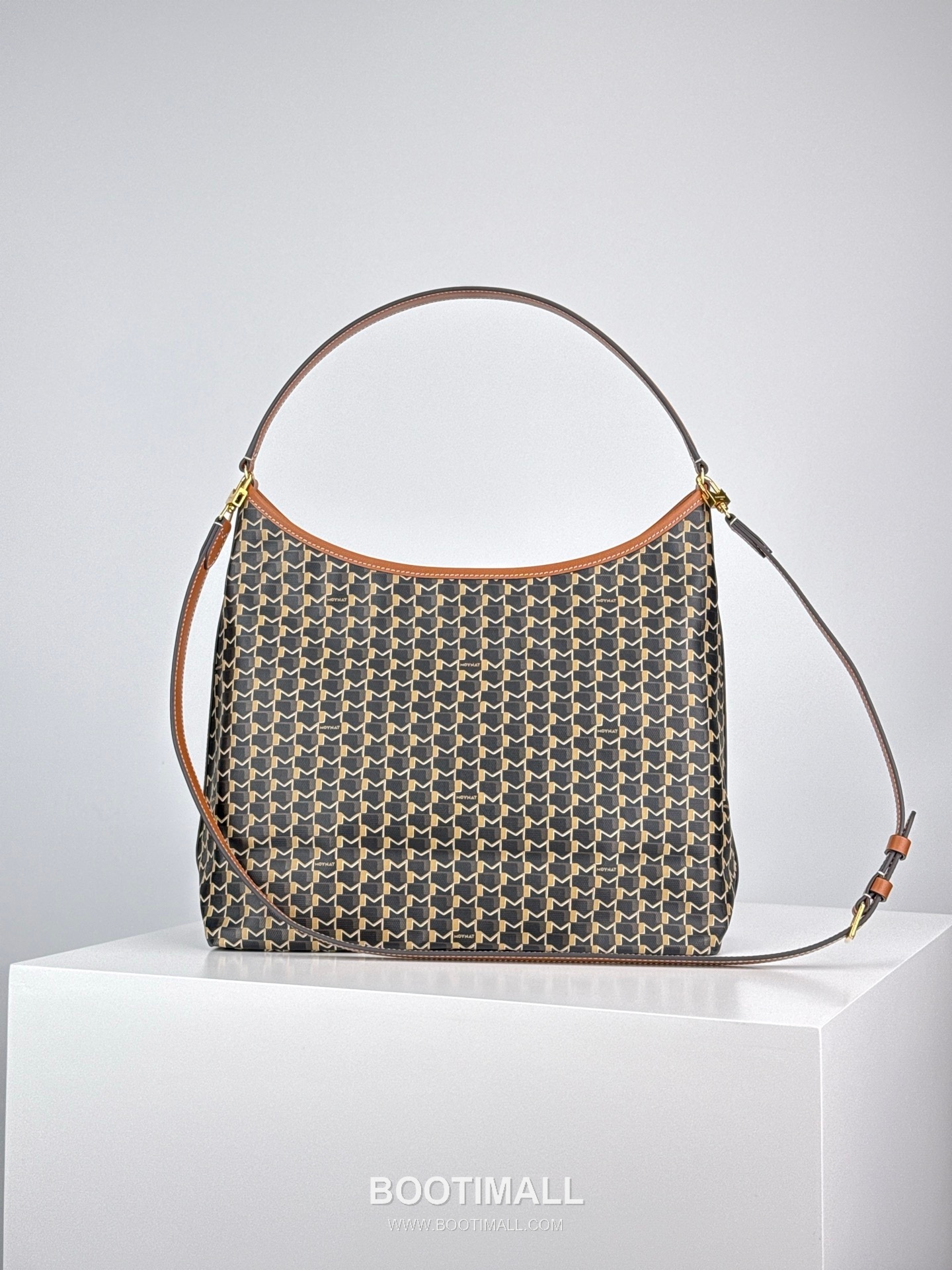 MOYNAT M Canvas Hobo Bag 모이나 M 캔버스 호보백 32cm 2