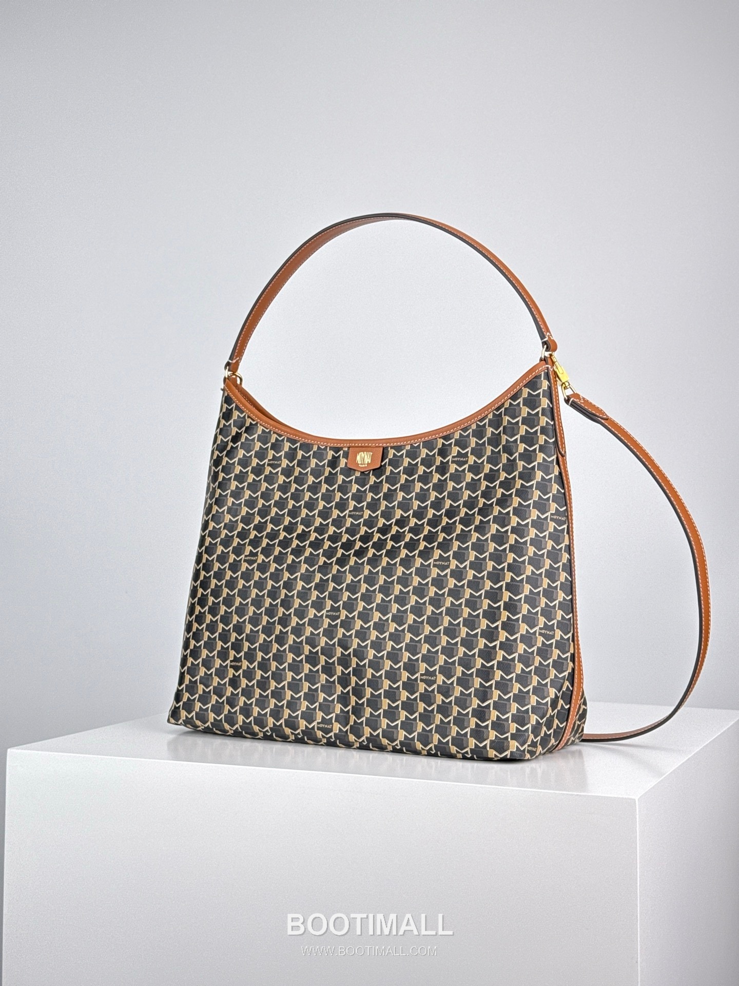 MOYNAT M Canvas Hobo Bag 모이나 M 캔버스 호보백 32cm 3