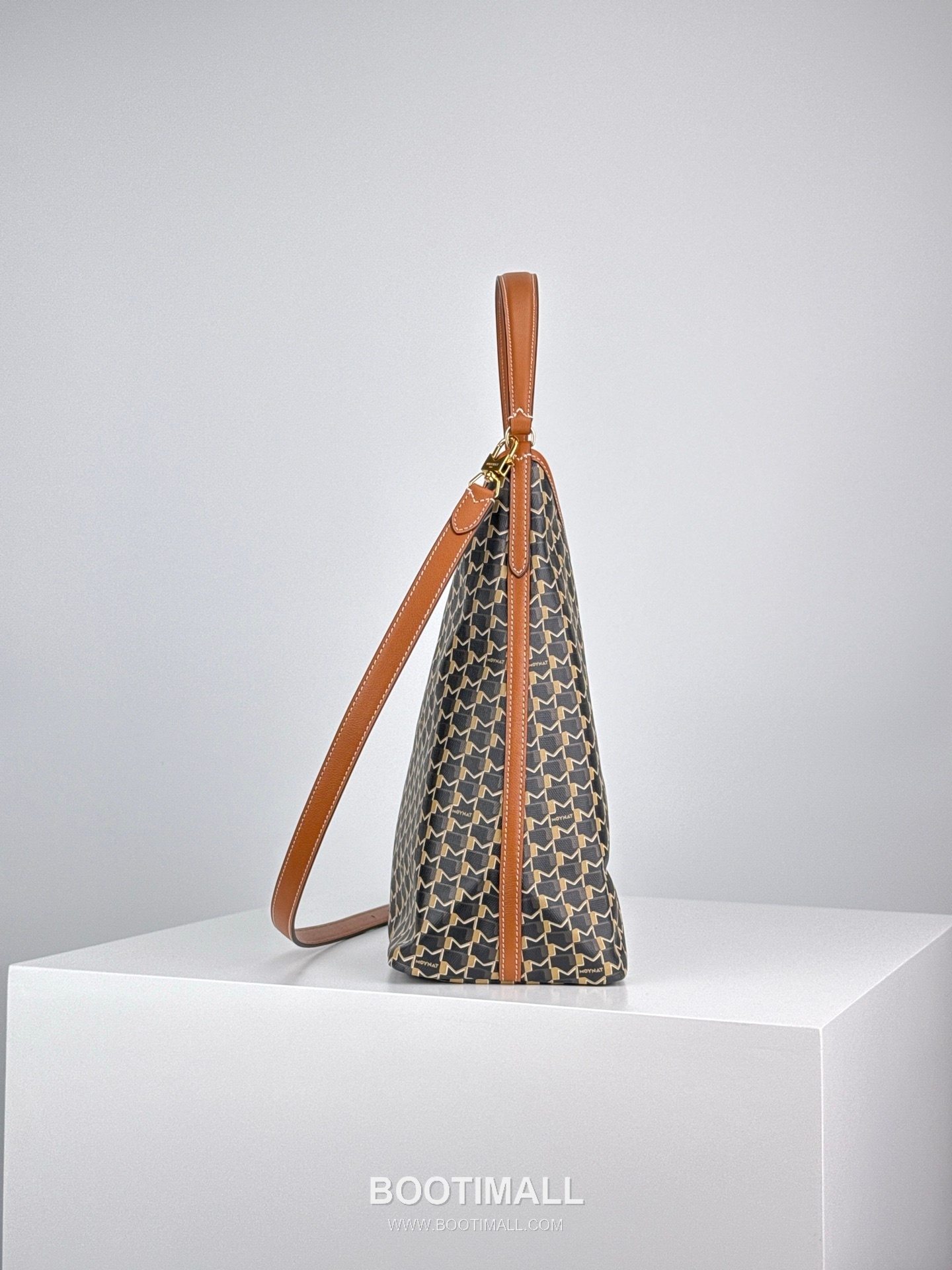 MOYNAT M Canvas Hobo Bag 모이나 M 캔버스 호보백 32cm 4