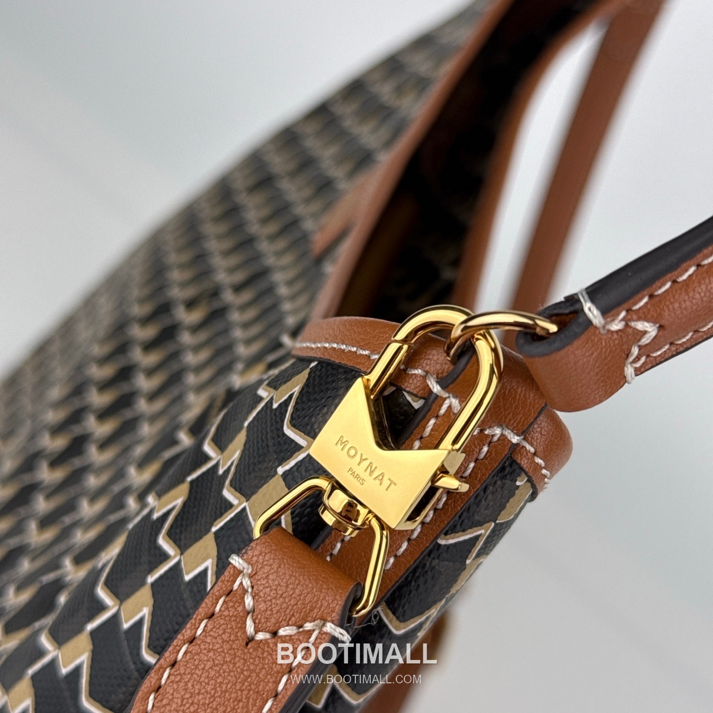 MOYNAT M Canvas Hobo Bag 모이나 M 캔버스 호보백 32cm 9