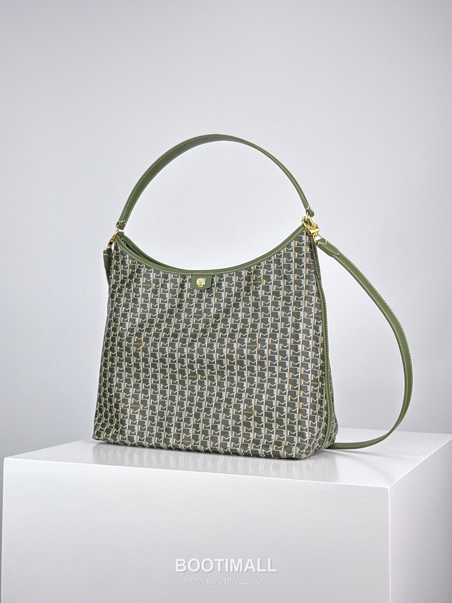 MOYNAT M Canvas Hobo Bag 모이나 M 캔버스 호보백 32cm 3