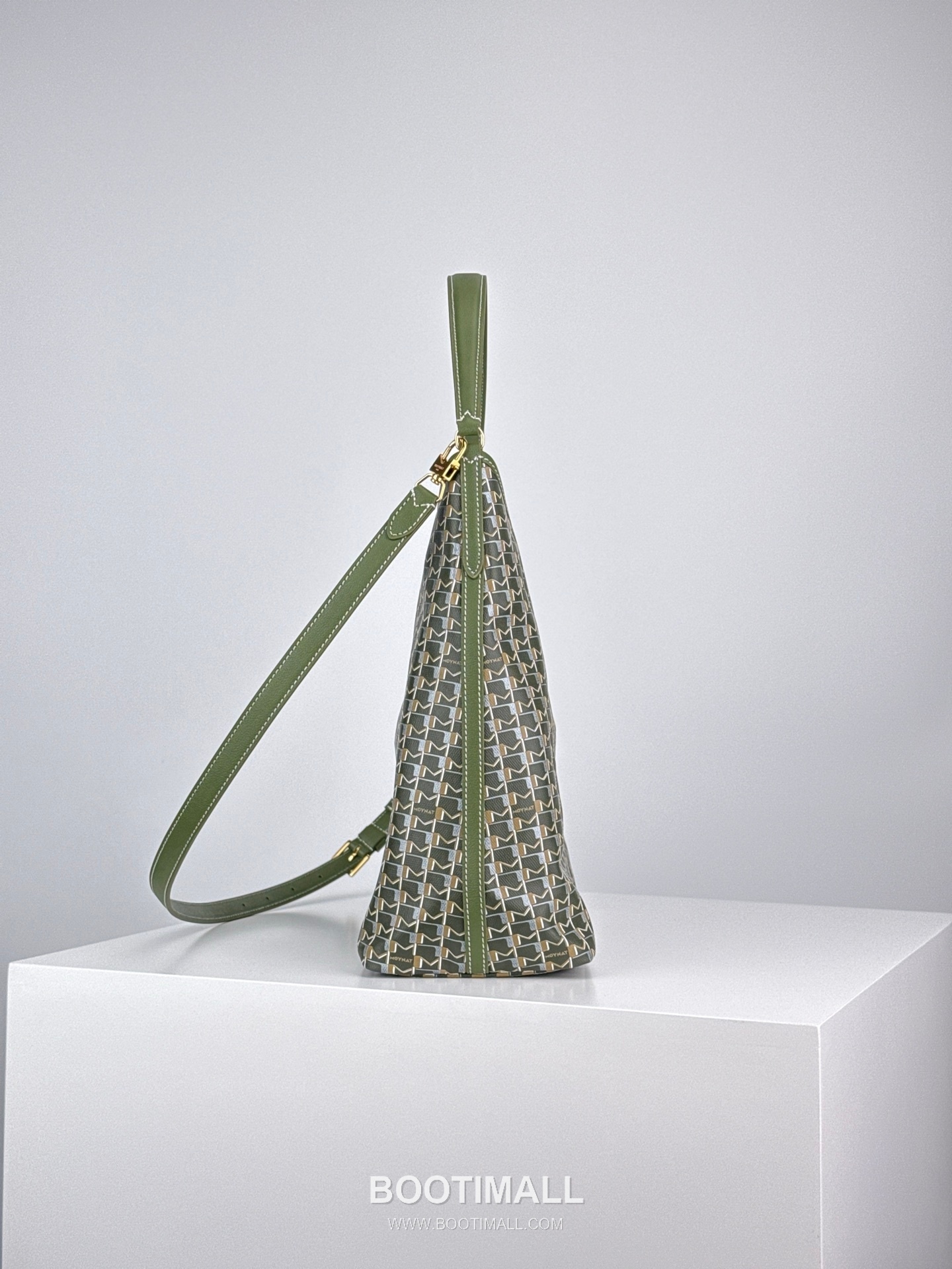 MOYNAT M Canvas Hobo Bag 모이나 M 캔버스 호보백 32cm 4