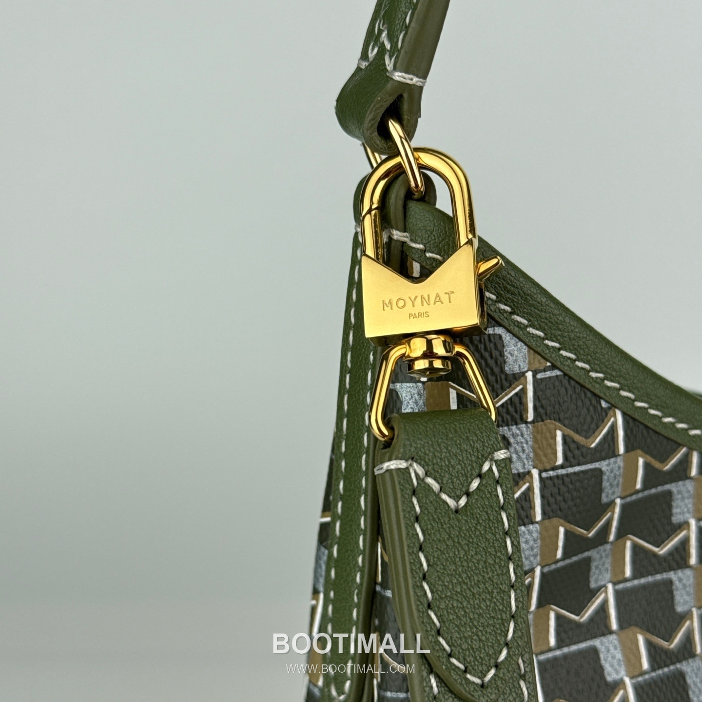 MOYNAT M Canvas Hobo Bag 모이나 M 캔버스 호보백 32cm 9