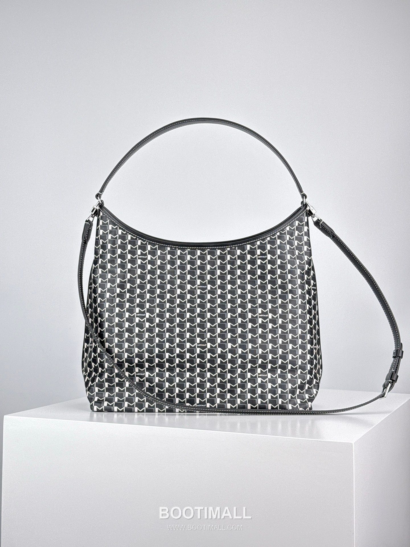 MOYNAT M Canvas Hobo Bag 모이나 M 캔버스 호보백 32cm 2