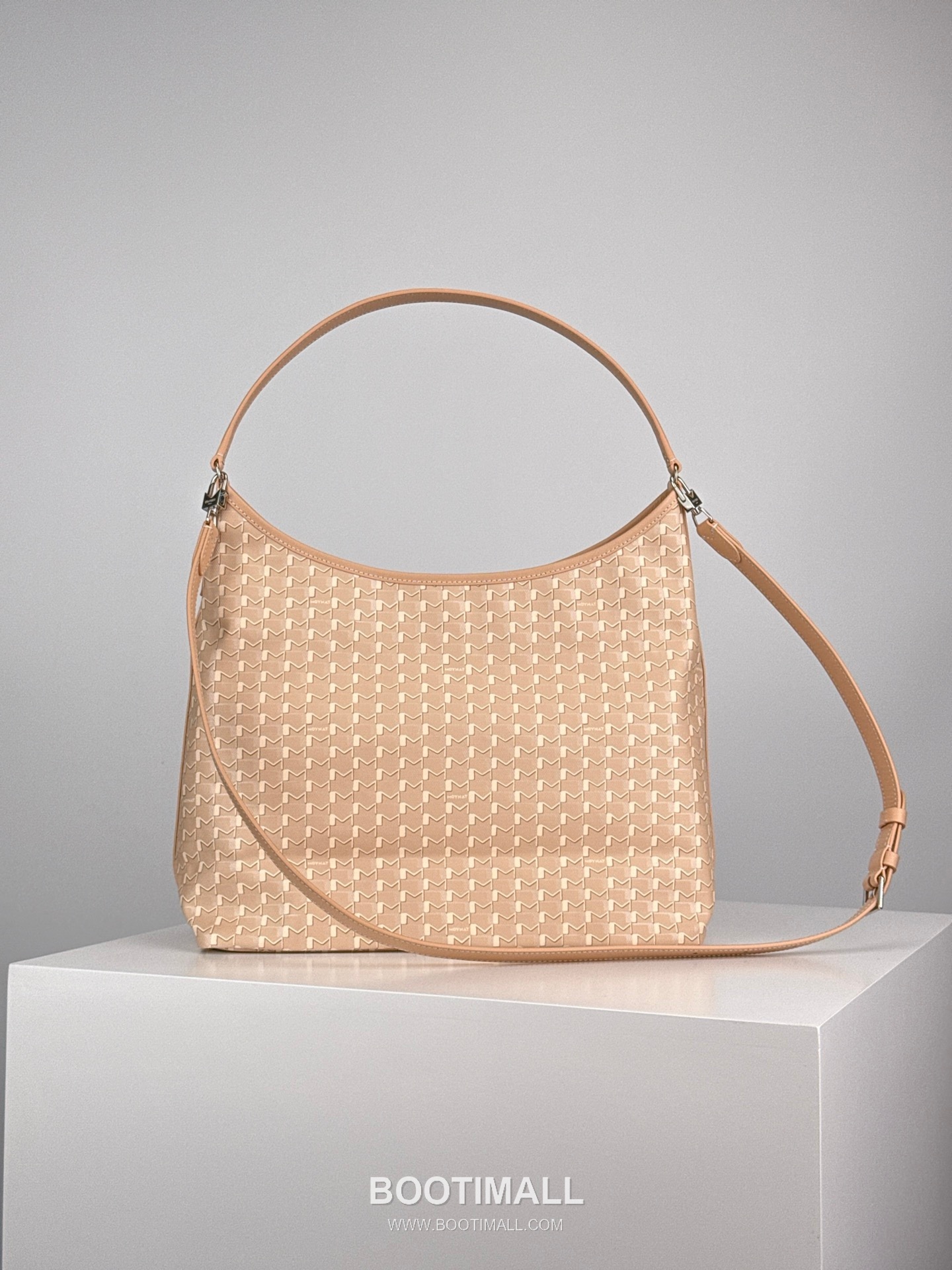 MOYNAT M Canvas Hobo Bag 모이나 M 캔버스 호보백 32cm 2