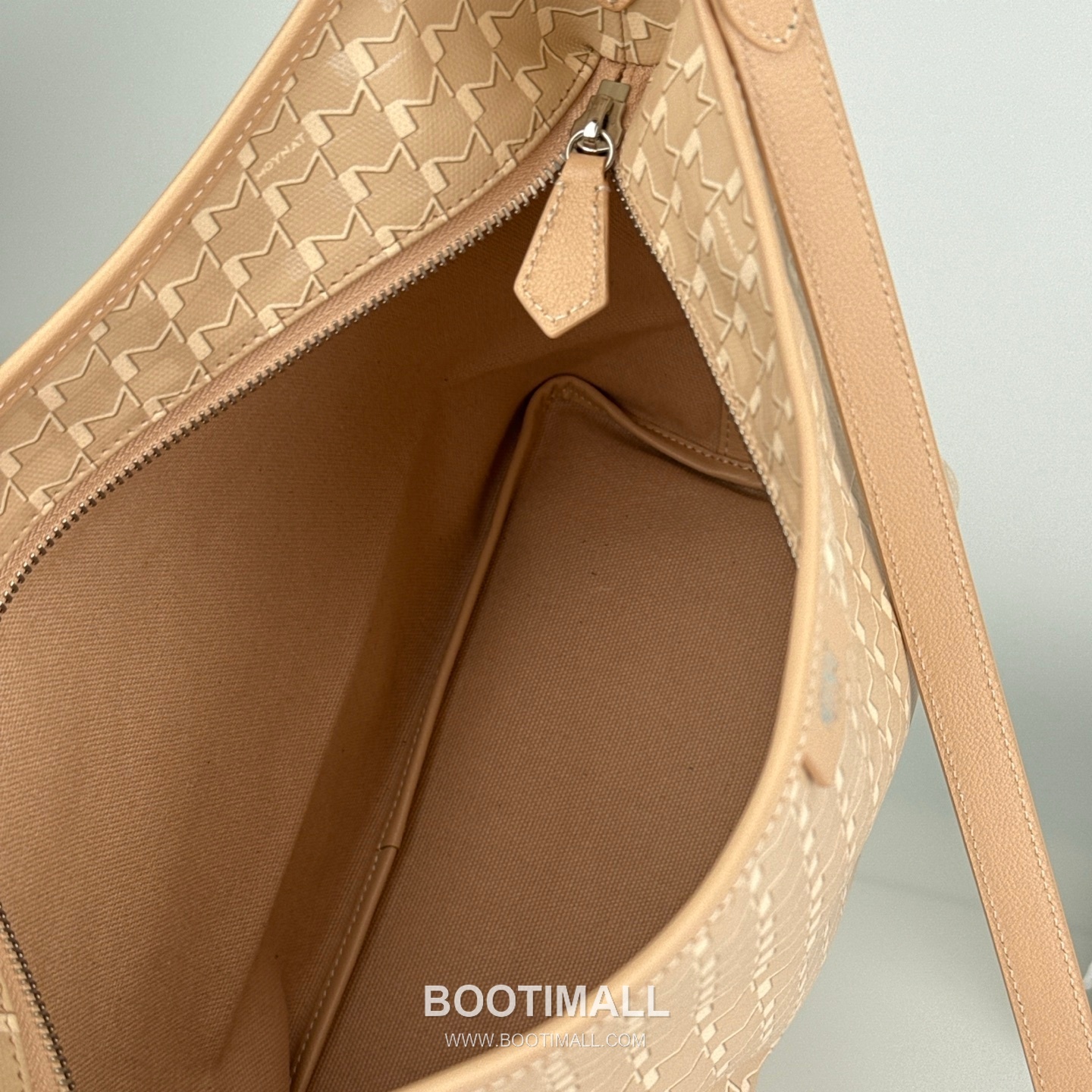 MOYNAT M Canvas Hobo Bag 모이나 M 캔버스 호보백 32cm 7