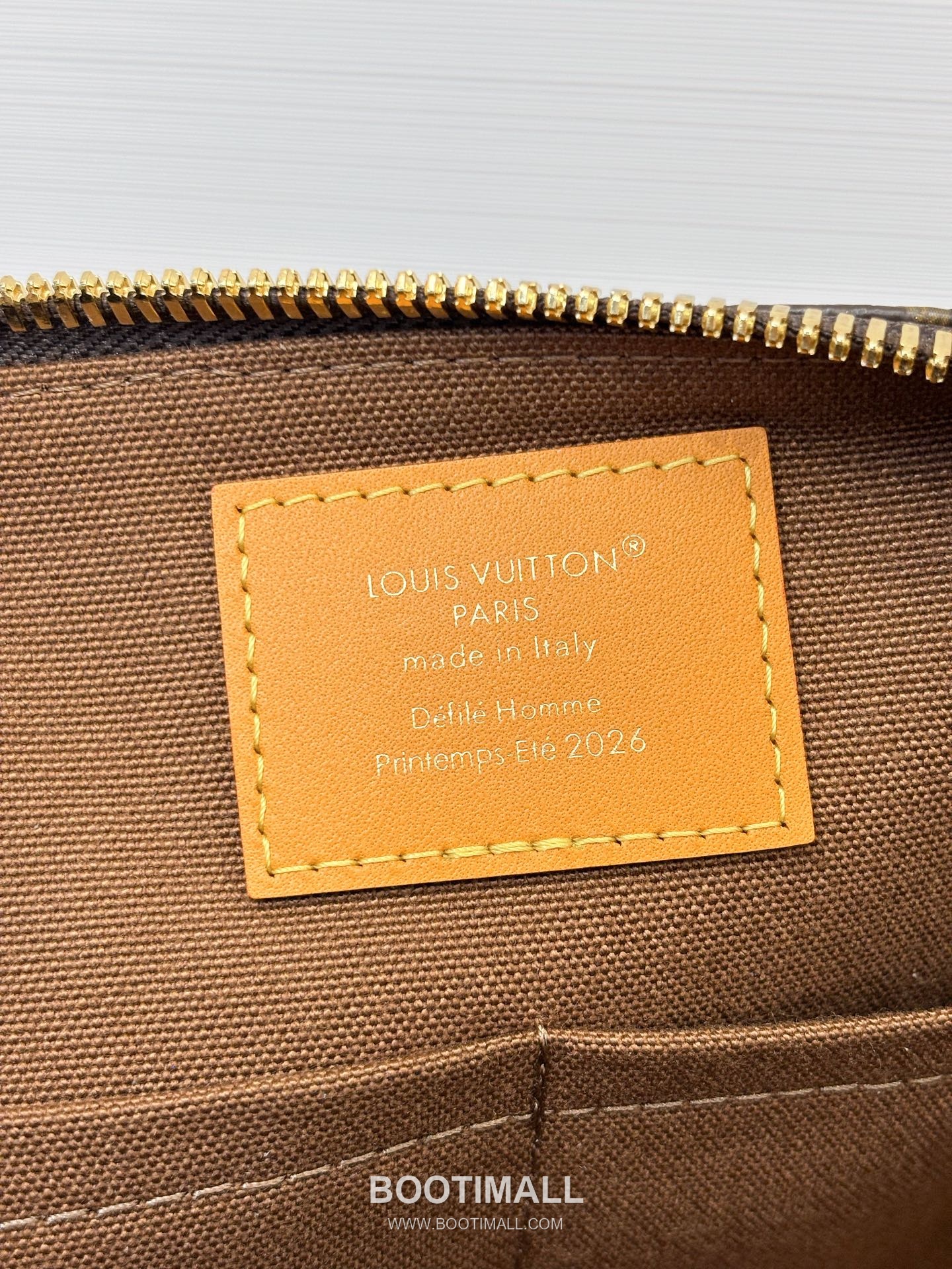 Louis Vuitton Needle Monogram Canvas Coated Brown Handbag 루이비통 니들 모노그램 캔버스 M28116 코팅 브라운 핸드백 46cm 7