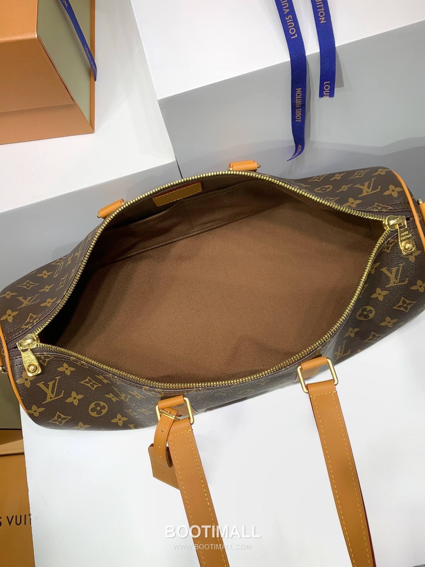 Louis Vuitton Needle Monogram Coated Canvas Leather Handbag 루이비통 니들 모노그램 코팅 캔버스 M28116 레더 핸드백 46cm 9