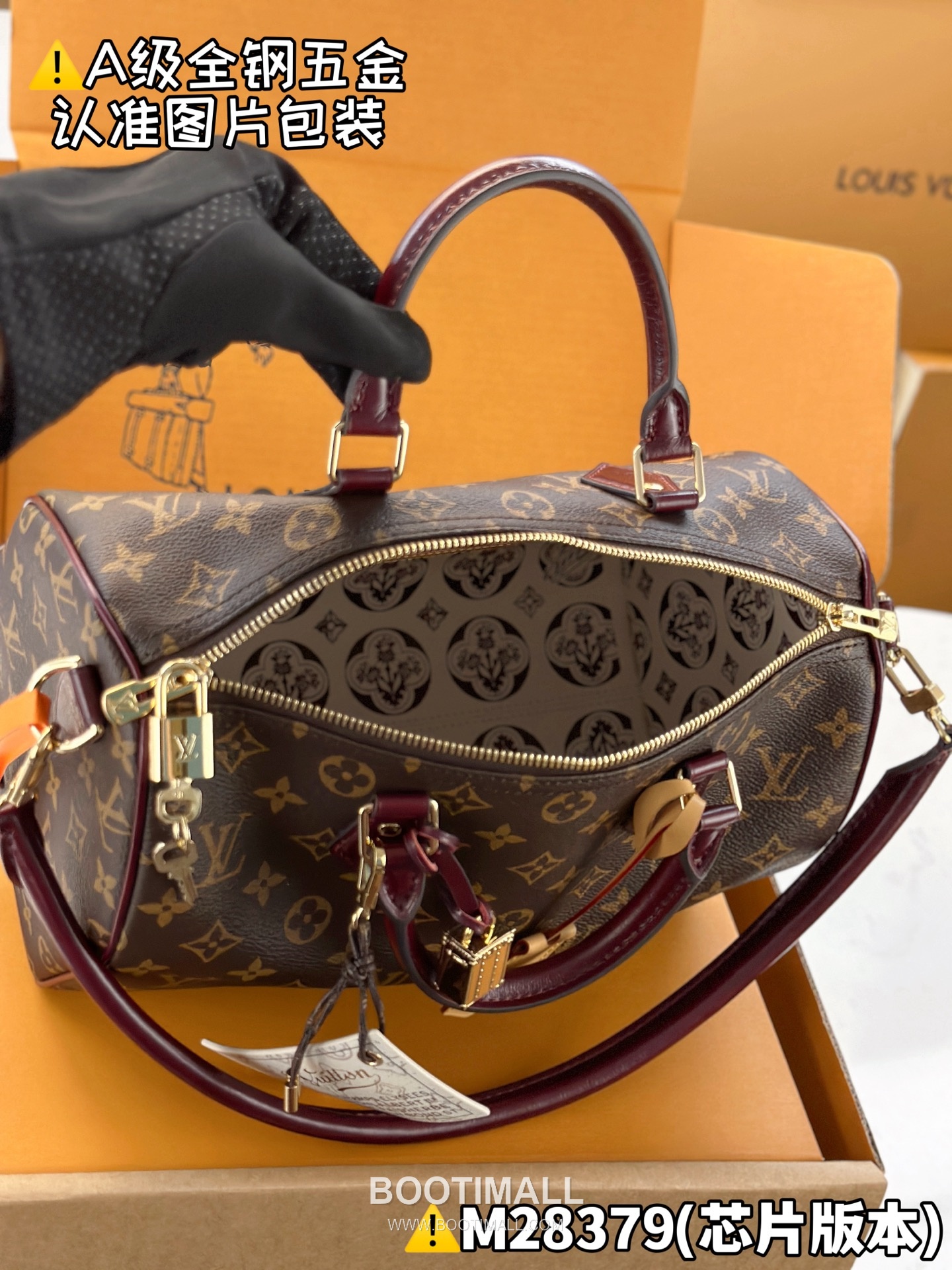 Louis Vuitton Speedy 30 Soft Celebration Bag Monogram Canvas M28379 루이비통 스피디 30 소프트 셀러브레이션 모노그램 캔버스 30cm 9