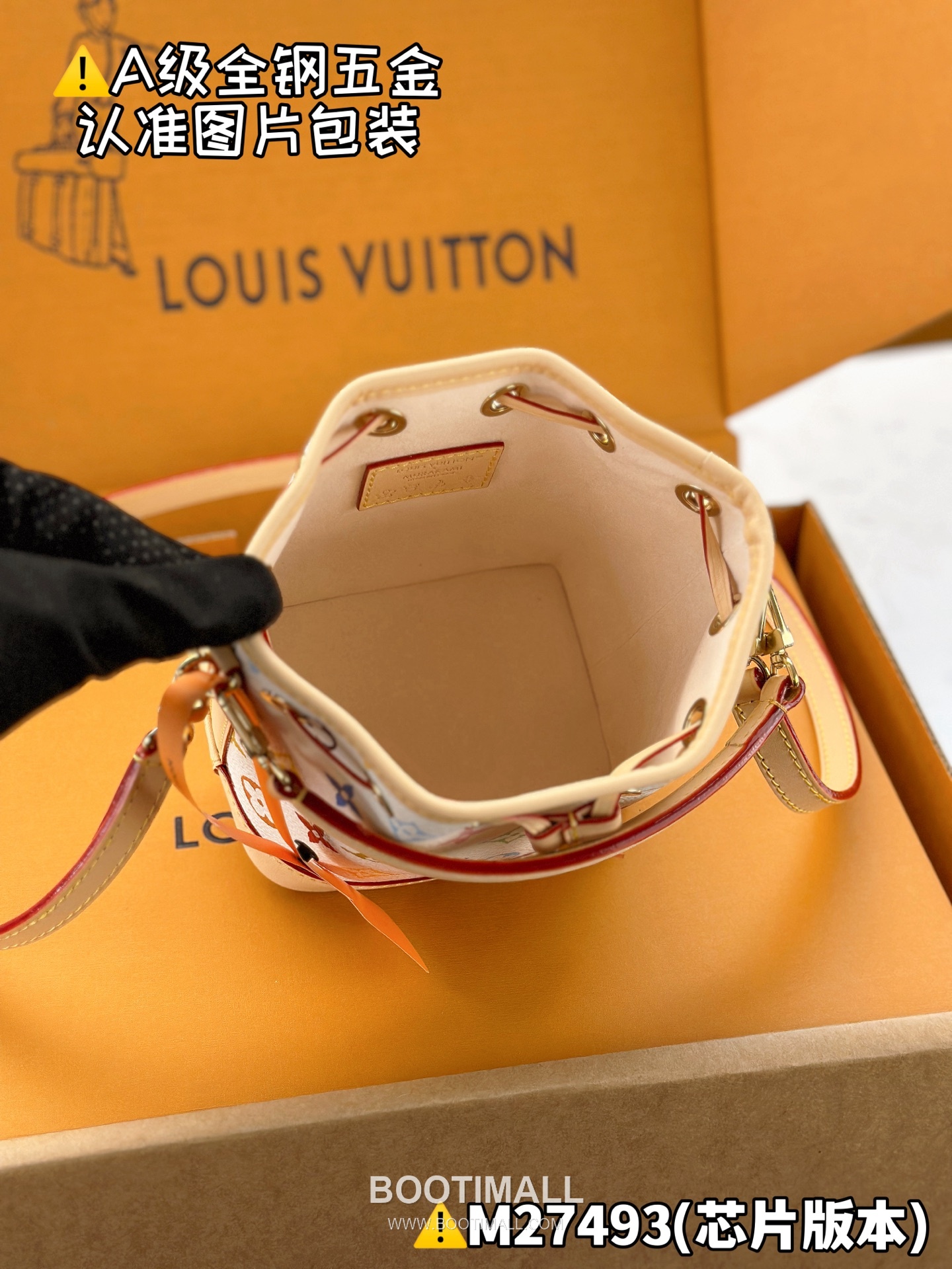 Louis Vuitton x TM Nano Noé Bag Monogram Canvas M27493 루이비통 나노 노에 버킷백 모노그램 캔버스 13cm 9