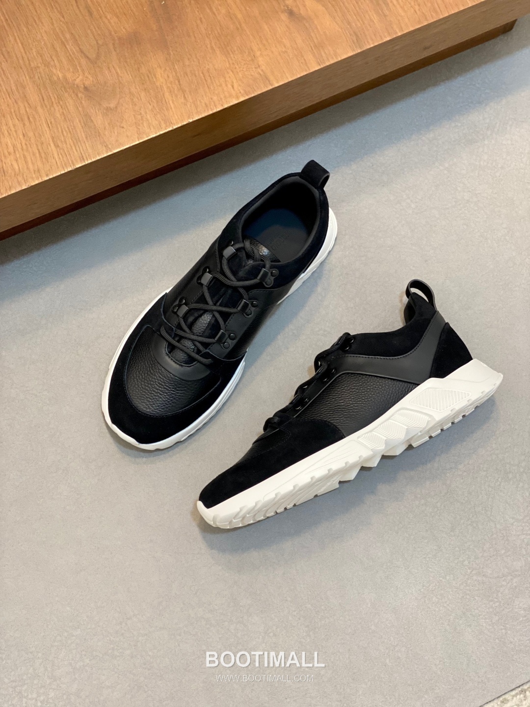 Giorgio Armani Nappa Leather Lace-Up Sneakers 조르지오 아르마니 나파 가죽 레이스업 남성 스니커즈 5