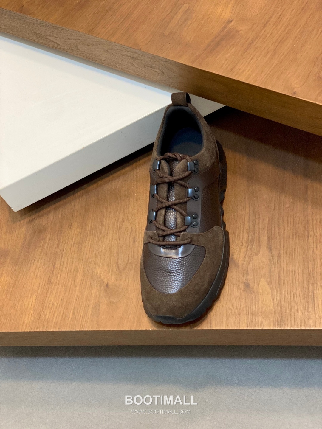 Giorgio Armani Nappa Leather Lace-Up Sneakers 조르지오 아르마니 나파 가죽 레이스업 남성 스니커즈 6