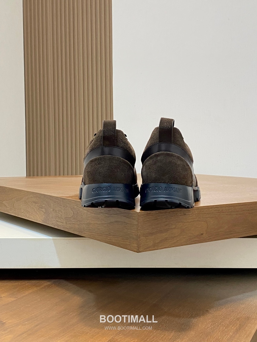 Giorgio Armani Nappa Leather Lace-Up Sneakers 조르지오 아르마니 나파 가죽 레이스업 남성 스니커즈 8