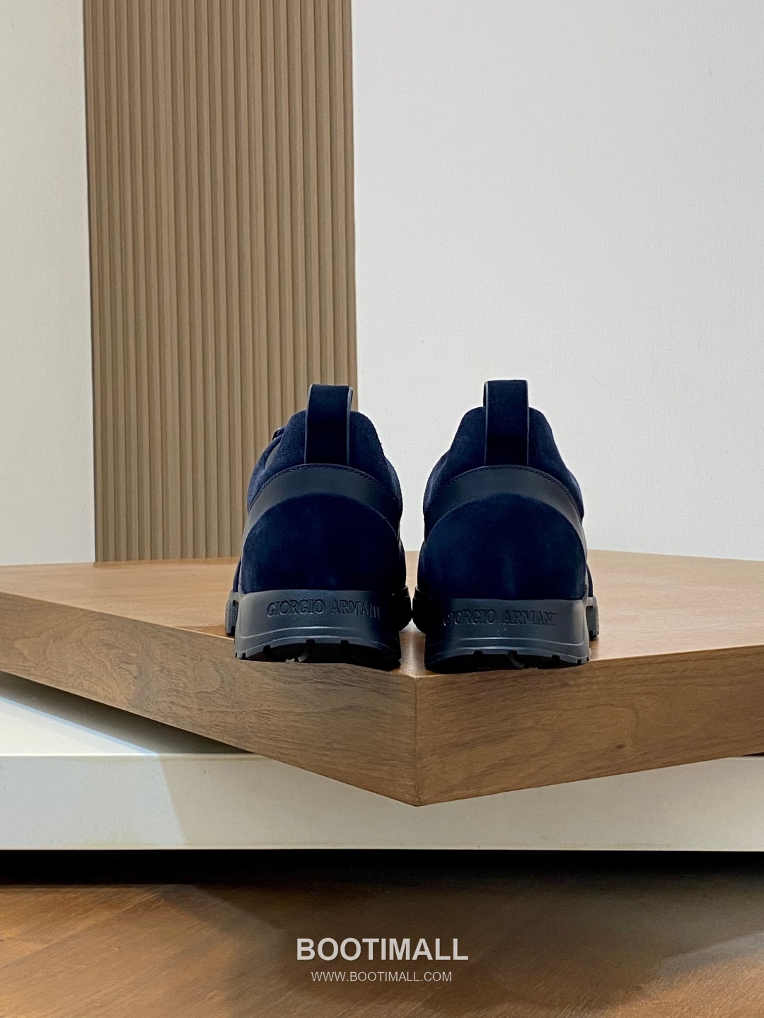 Giorgio Armani Nappa Leather Lace-Up Sneakers 조르지오 아르마니 나파 가죽 레이스업 남성 스니커즈 8