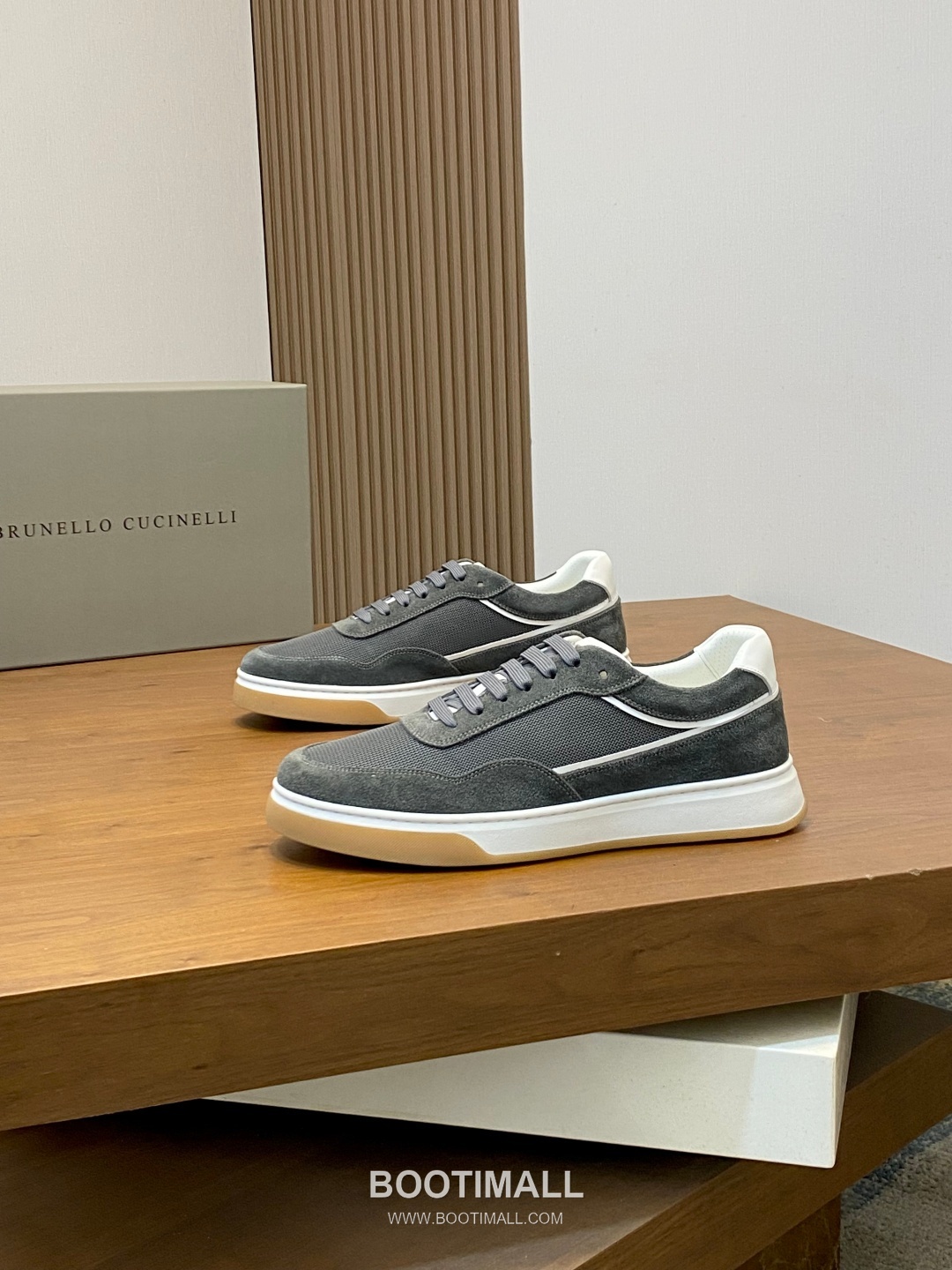 Brunello Cucinelli Cashmere Suede Sneakers 브루넬로 쿠치넬리 캐시미어 스웨이드 남성 스니커즈 3