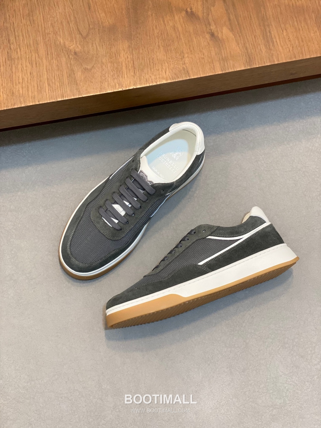 Brunello Cucinelli Cashmere Suede Sneakers 브루넬로 쿠치넬리 캐시미어 스웨이드 남성 스니커즈 5