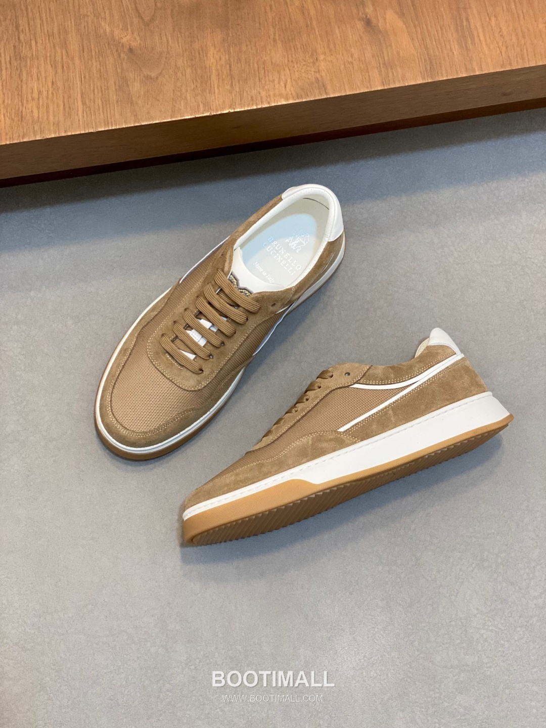 Brunello Cucinelli Cashmere Suede Sneakers 브루넬로 쿠치넬리 캐시미어 스웨이드 남성 스니커즈 5