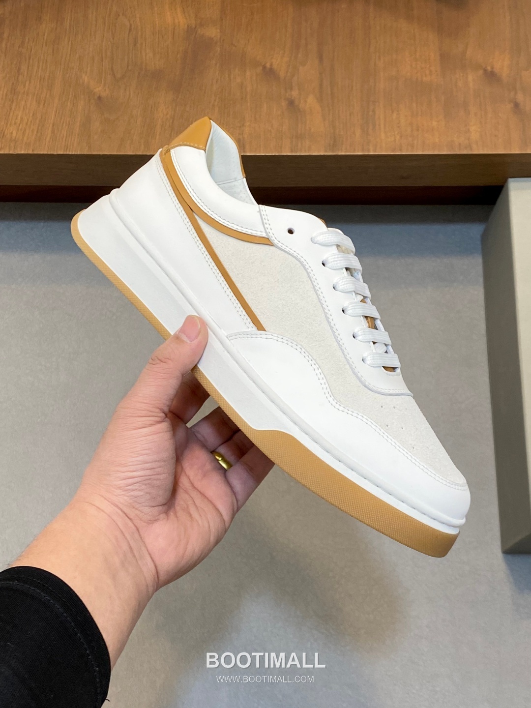 Brunello Cucinelli Cashmere Suede Low Sneakers 브루넬로 쿠치넬리 캐시미어 스웨이드 로우 남성 스니커즈 4