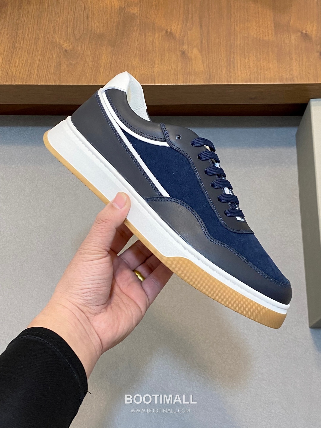 Brunello Cucinelli Cashmere Suede Low Sneakers 브루넬로 쿠치넬리 캐시미어 스웨이드 로우 남성 스니커즈 4