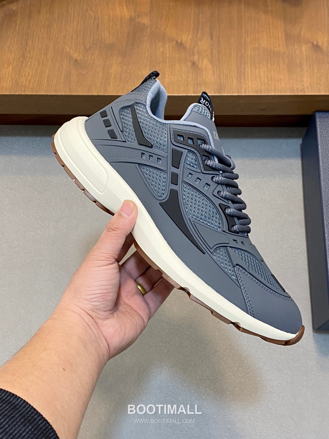 Dior B23 Mesh Low-Top Sneakers 디올 B23 메쉬 로우탑 남성 스니커즈 블랙 4