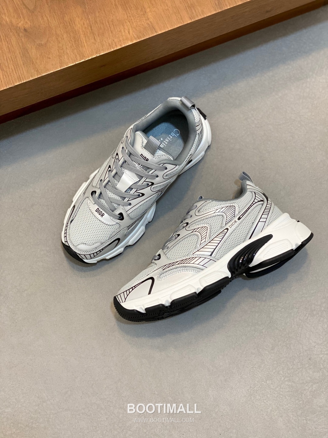 Dior CD Tech Mesh Low-Top Sneakers 디올 CD 테크 메쉬 로우탑 남성 스니커즈 블랙 5