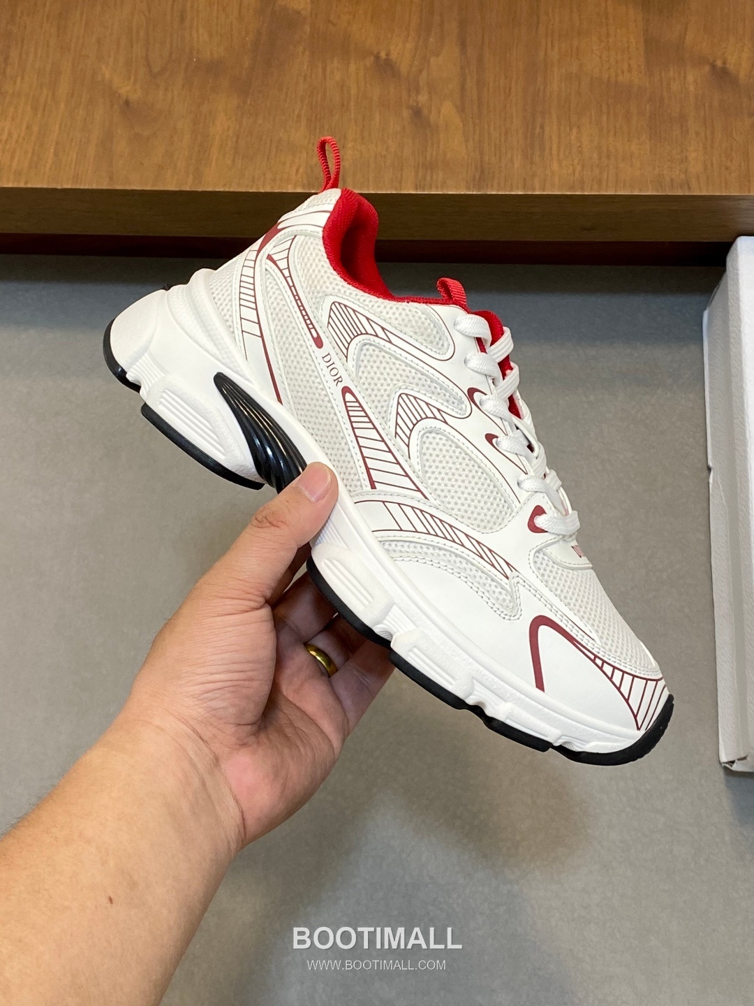 Dior CD Tech Mesh Low-Top Sneakers 디올 CD 테크 메쉬 로우탑 남성 스니커즈 블랙 4