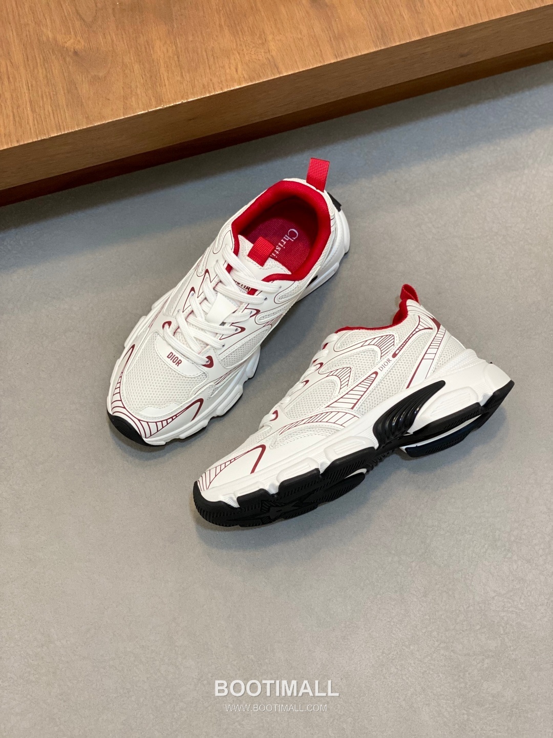 Dior CD Tech Mesh Low-Top Sneakers 디올 CD 테크 메쉬 로우탑 남성 스니커즈 블랙 5