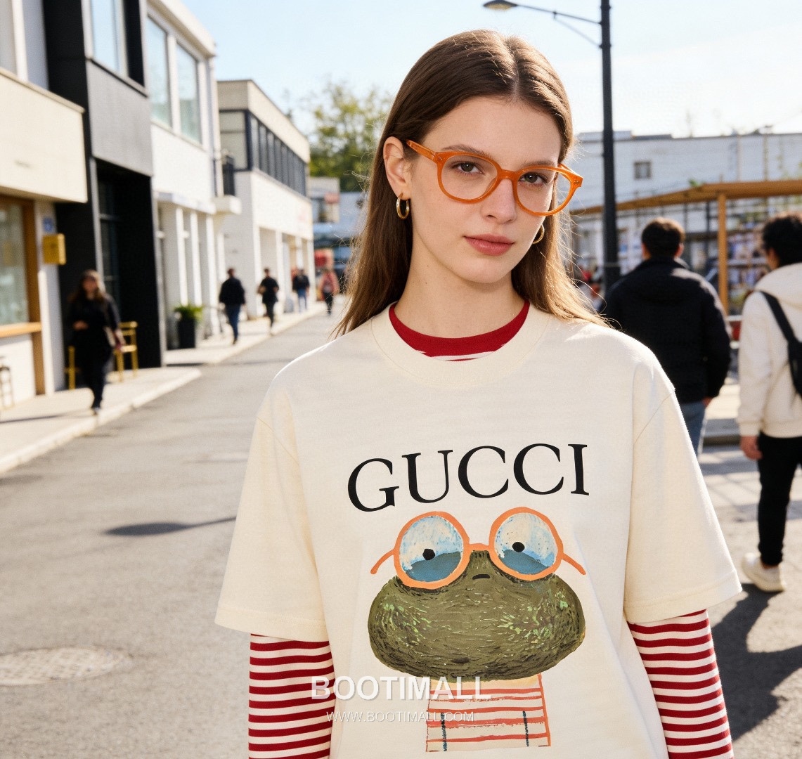 Gucci Cartoon Graphic Heavy Cotton Short Sleeve T-Shirt 구찌 카툰 그래픽 헤비 코튼 반팔 티셔츠 3