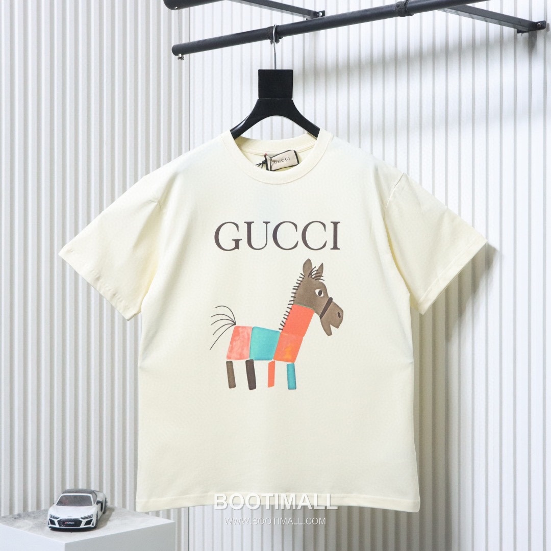 Gucci Cartoon Graphic Heavy Cotton Short Sleeve T-Shirt 구찌 카툰 그래픽 헤비 코튼 반팔 티셔츠 9
