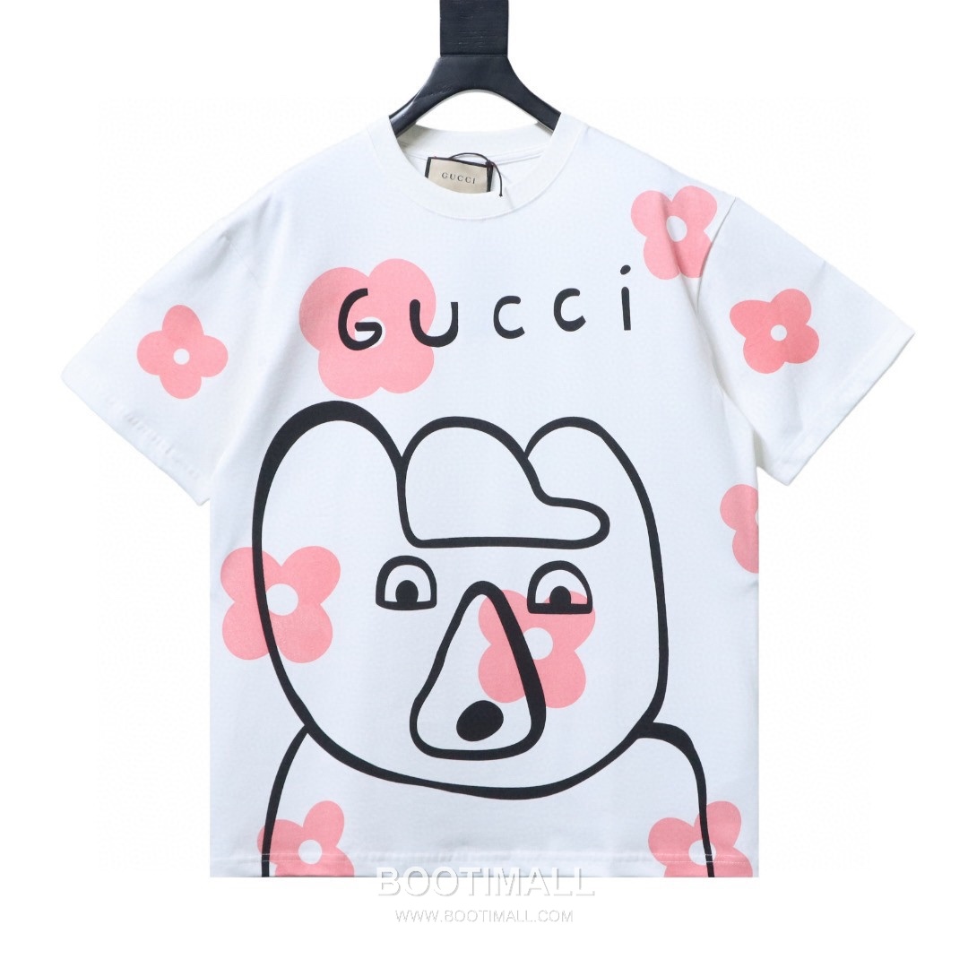 Gucci Cartoon Graphic Heavy Cotton Oversized Short Sleeve T-Shirt 구찌 카툰 그래픽 헤비 코튼 오버핏 반팔 티셔츠 7