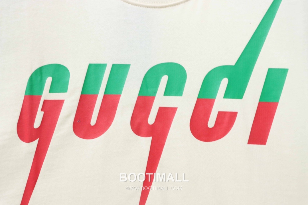 Gucci Lightning Graphic Heavy Cotton Oversized Short Sleeve T-Shirt 구찌 라이트닝 그래픽 헤비 코튼 오버핏 반팔 티셔츠 14