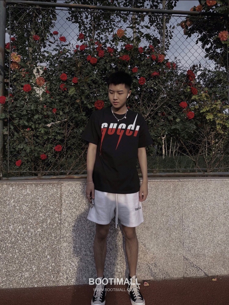 Gucci Lightning Graphic Heavy Cotton Oversized Short Sleeve T-Shirt 구찌 라이트닝 그래픽 헤비 코튼 오버핏 반팔 티셔츠 6