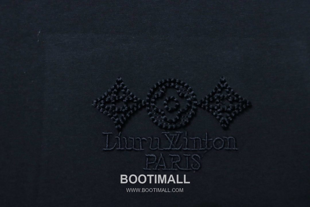 Louis Vuitton Monogram Flower Embroidered Heavy Cotton Short Sleeve T-Shirt 루이비통 모노그램 플라워 자수 헤비 코튼 반팔 티셔츠 13