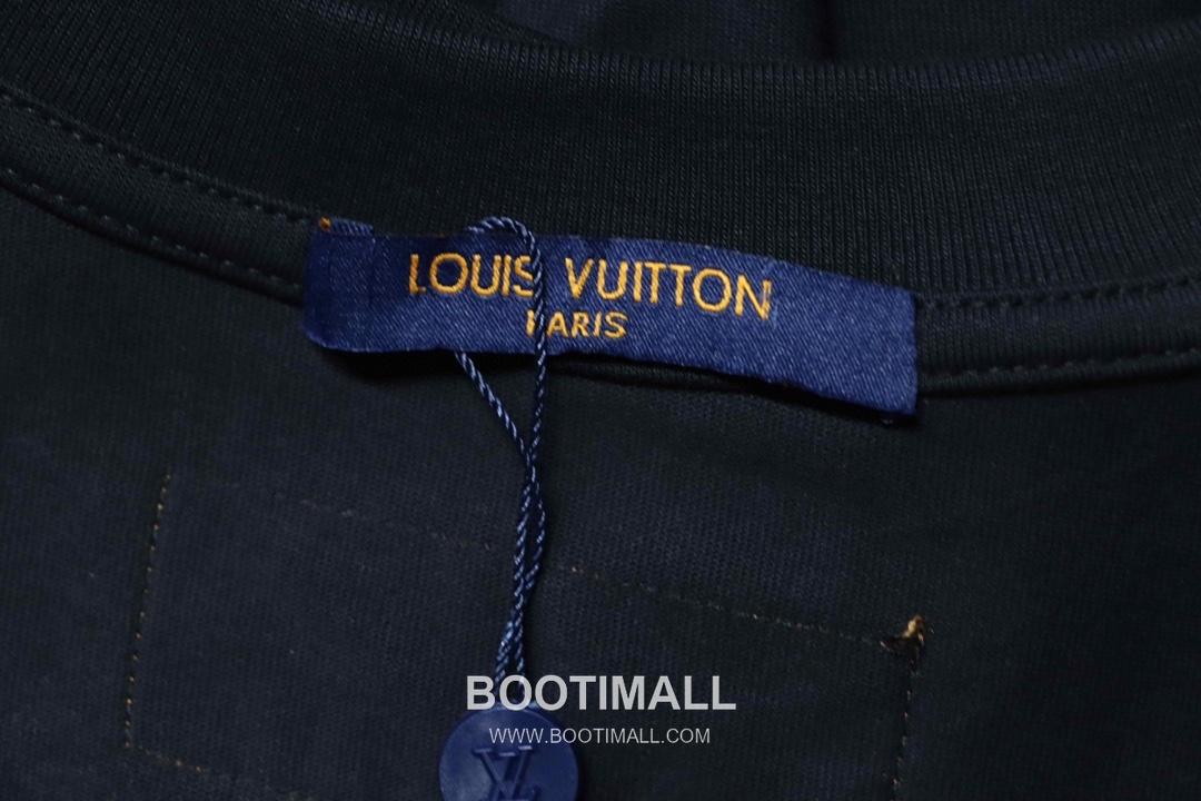 Louis Vuitton Monogram Flower Embroidered Heavy Cotton Short Sleeve T-Shirt 루이비통 모노그램 플라워 자수 헤비 코튼 반팔 티셔츠 16