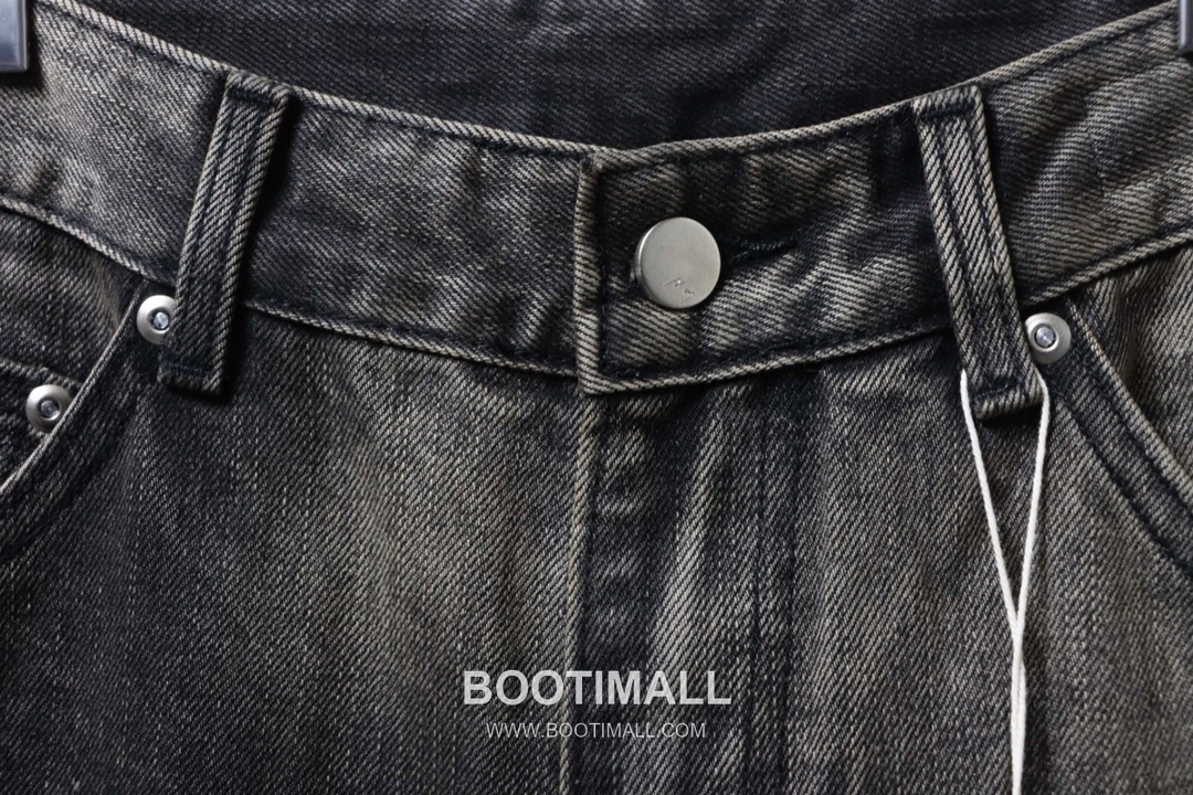 ANCELLM Washed Paint Splatter Tapered Denim Jeans 앤셀름 워시드 페인트 스플래터 테이퍼드 데님 진 7