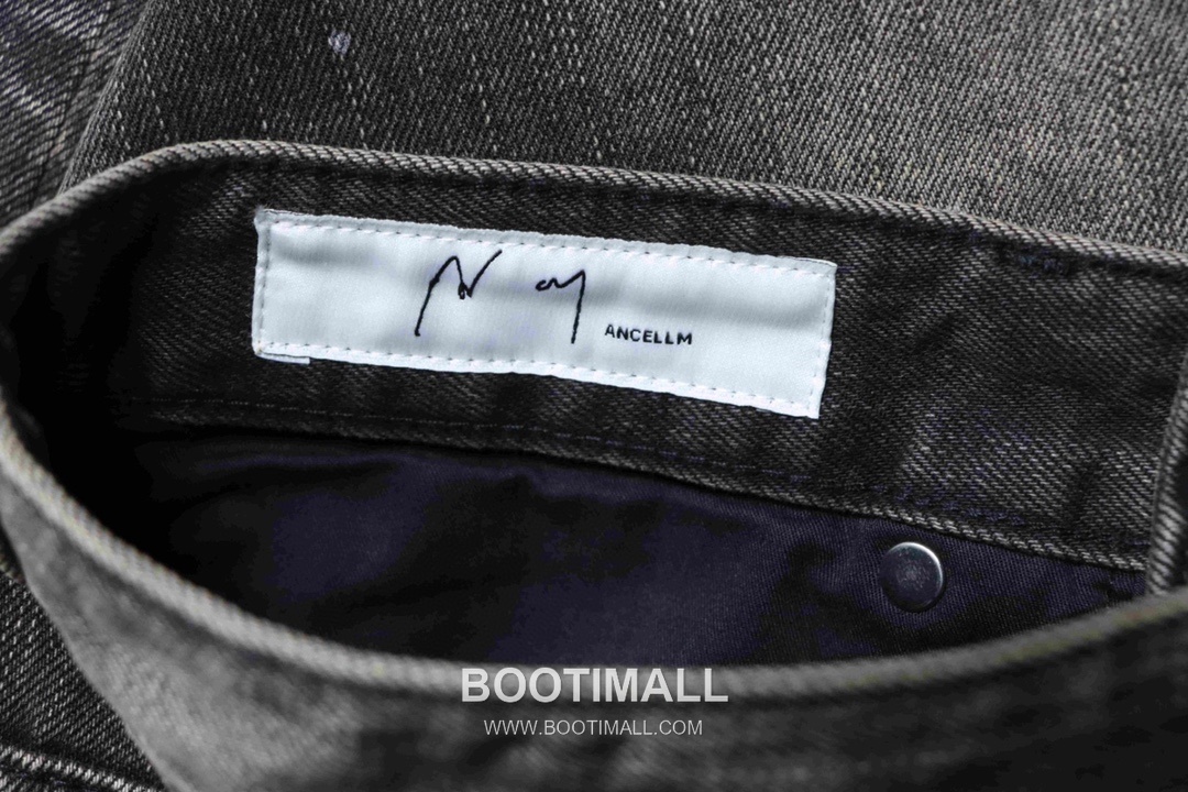 ANCELLM Washed Paint Splatter Tapered Denim Jeans 앤셀름 워시드 페인트 스플래터 테이퍼드 데님 진 10
