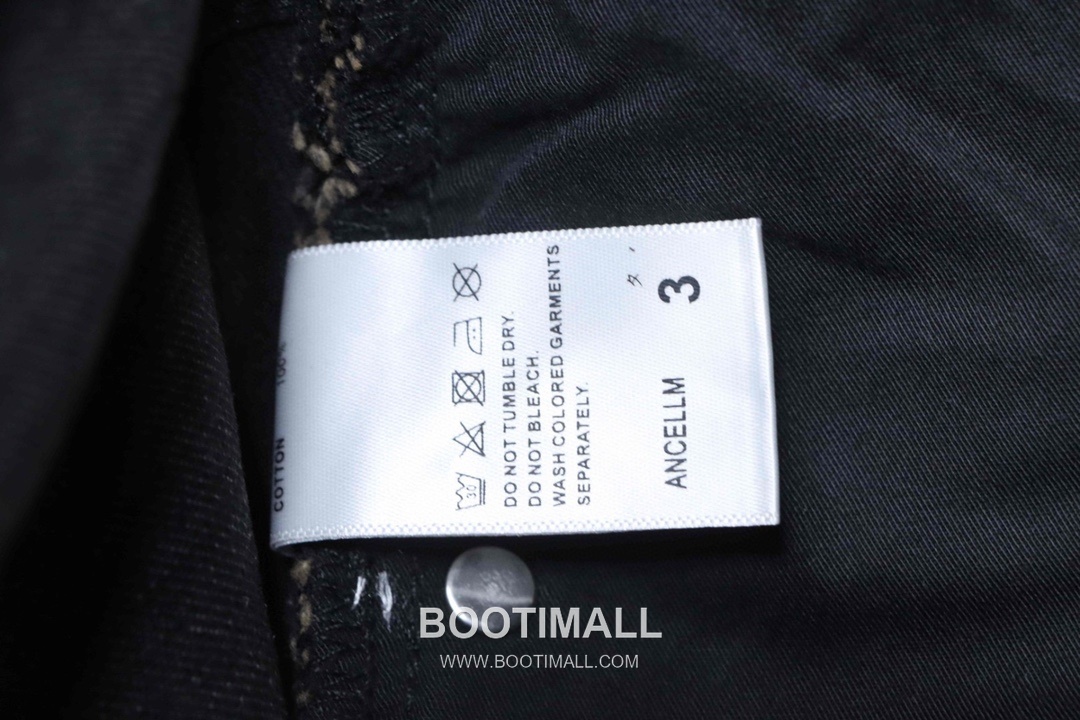 ANCELLM Washed Paint Splatter Tapered Denim Jeans 앤셀름 워시드 페인트 스플래터 테이퍼드 데님 진 11