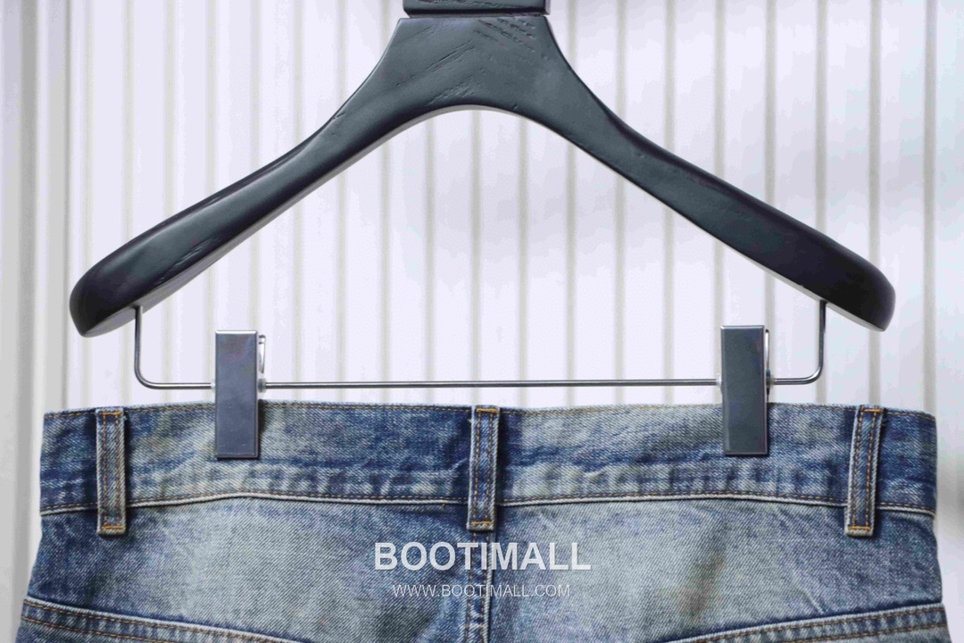 Ancellm 2025 S/S Washed Distressed Denim Blue Jeans 안셀름 2025 S/S 워시드 디스트레스드 데님 블루 팬츠 6