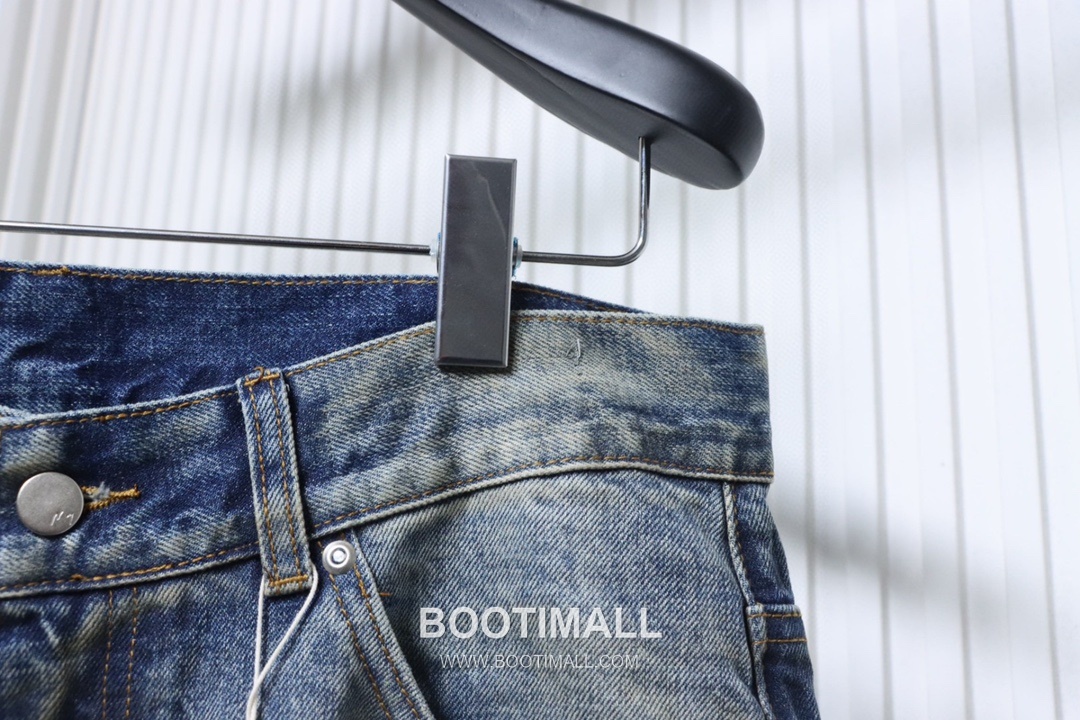 Ancellm 2025 S/S Washed Distressed Denim Blue Jeans 안셀름 2025 S/S 워시드 디스트레스드 데님 블루 팬츠 9